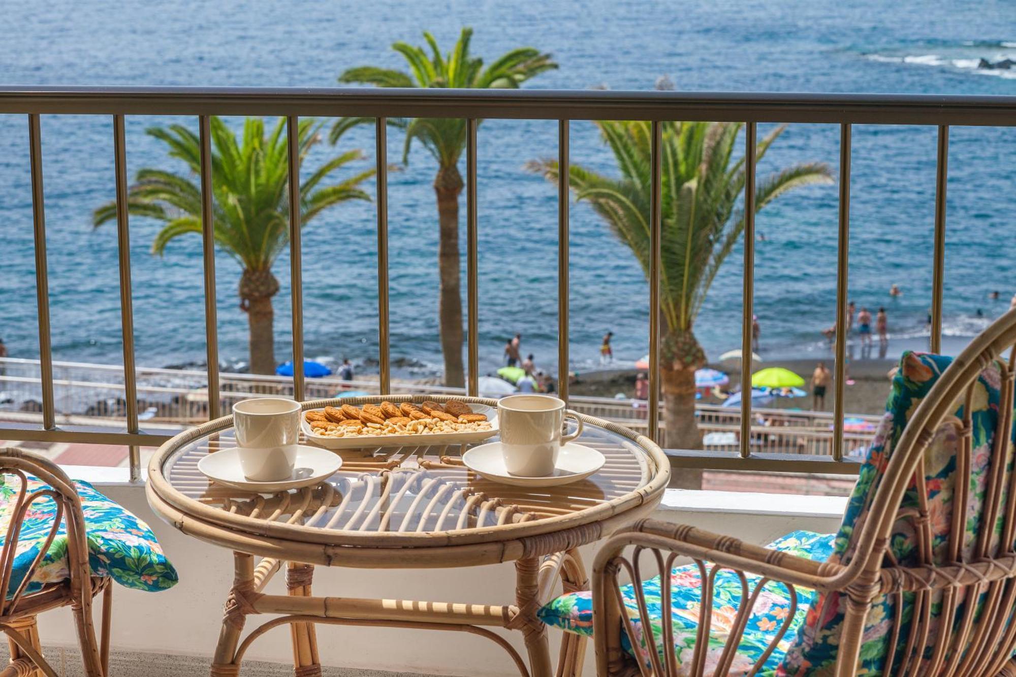 Ferienwohnung Casa De Franco - Ocean View, Terrace, Balcony, 50M From Playa La Arena, Fibre Net Puerto de Santiago  Exterior foto