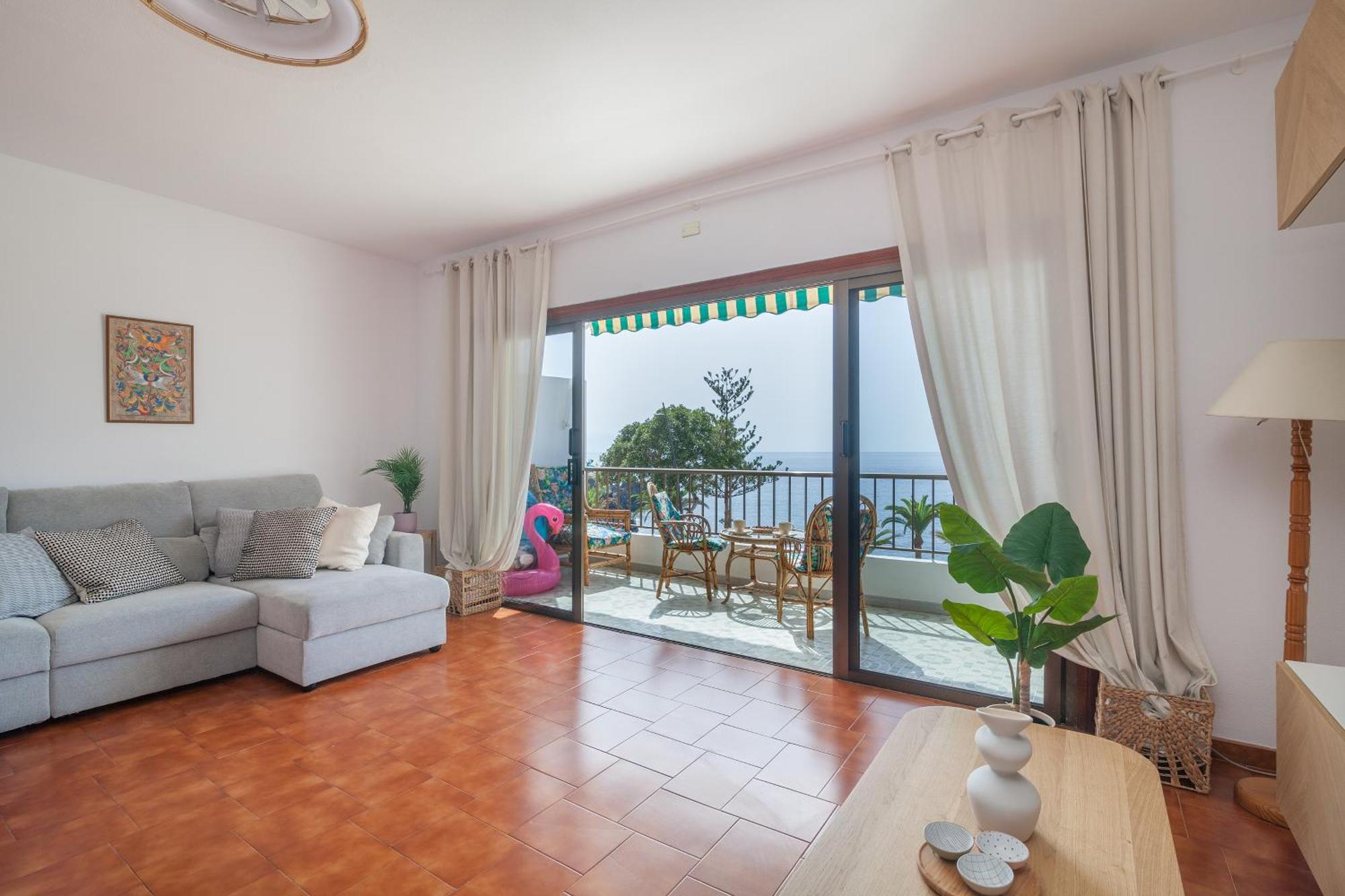 Ferienwohnung Casa De Franco - Ocean View, Terrace, Balcony, 50M From Playa La Arena, Fibre Net Puerto de Santiago  Exterior foto