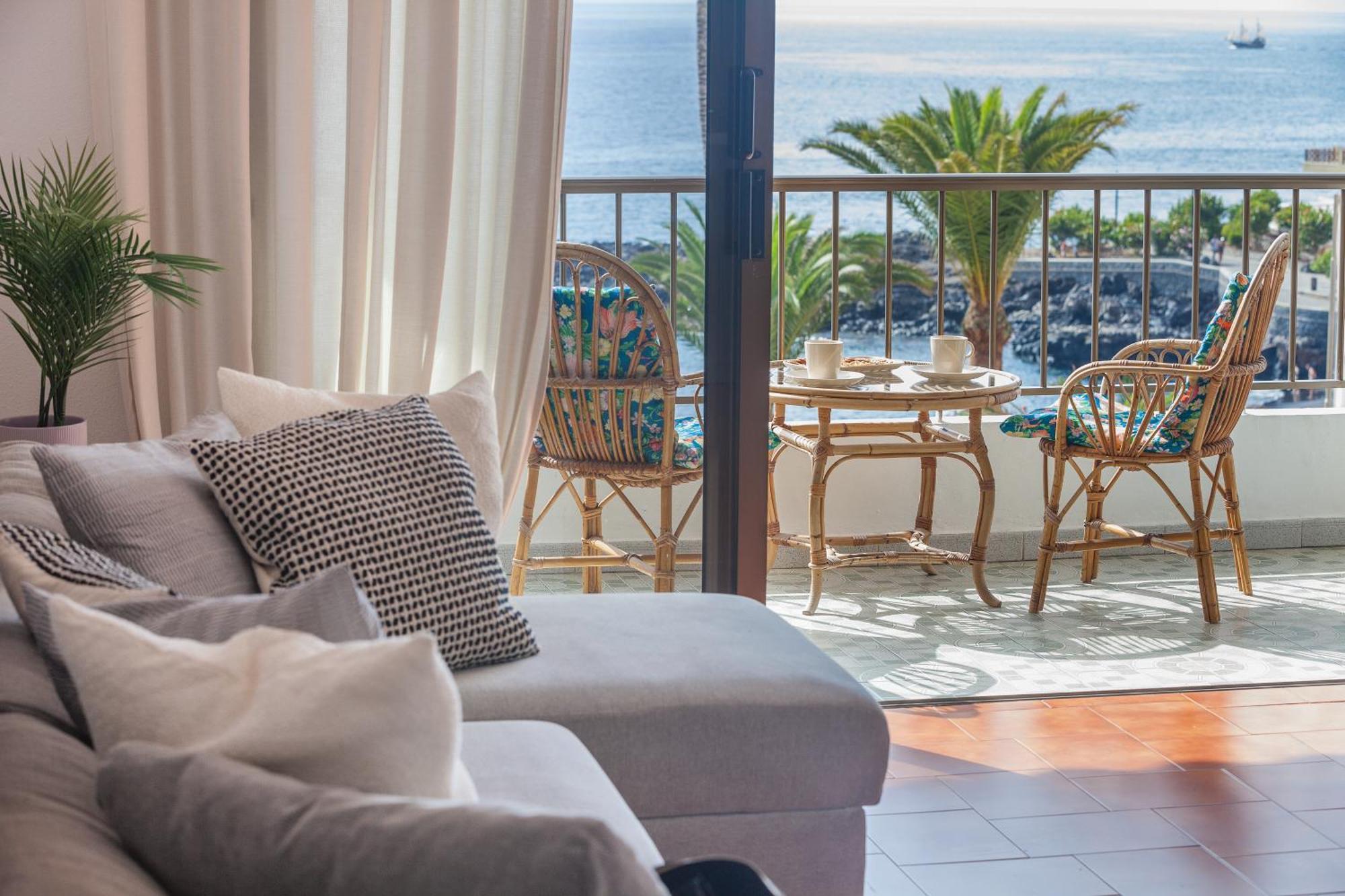 Ferienwohnung Casa De Franco - Ocean View, Terrace, Balcony, 50M From Playa La Arena, Fibre Net Puerto de Santiago  Exterior foto